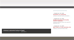 Desktop Screenshot of almanyalube.com